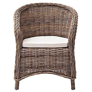 Wickerworks Bonsun Armchair (Set of 2), Natural by Novasolo