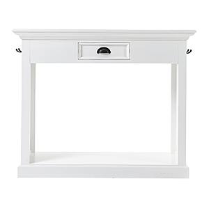 Halifax Kitchen Table Set, Classic White by Novasolo
