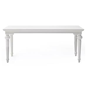 Provence 71" Dining Table, Classic White by Novasolo