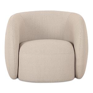 Rae Outdoor Accent Chair Beige Check by Moe's Home Collection