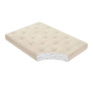 6 Inch Organic All Cotton Mattress by Comfort Pure