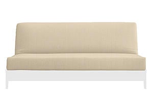 Natural 100% Cotton Natural Futon Cover by Comfort Pure