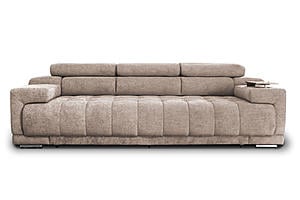 Beverly Cappuccino Sofa Bed w/Electric Pull-Out by Prestige Furnishings