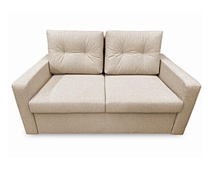 Split Sofa Bed Full XL Sleeper Melange Beige by Prestige Furnishings