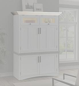 Americana Modern - Cotton Workstation Crown by Parker House Furniture
