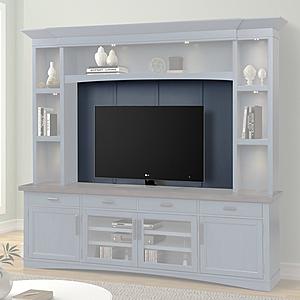 Americana Modern - Denim Hutch Back panel by Parker House Furniture