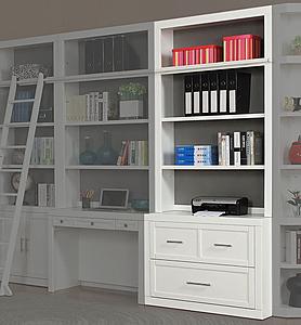 Catalina 2-Piece 40" Lateral File & Hutch by Parker House Furniture