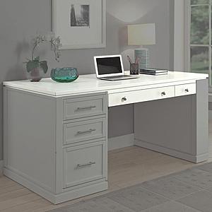 Catalina 60" Writing Desk Top w/PWR Ctr & USB (Part of Table Only) by Parker House Furniture