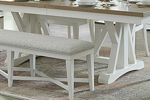 Americana Modern Dining Table Trestle Base by Parker House Furniture