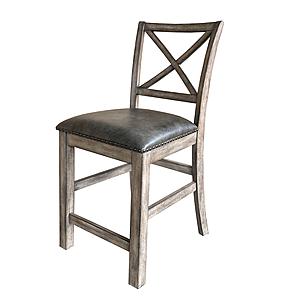 Lodge Dining Counter Chair Upholstered (Set of 2) by Parker House Furniture