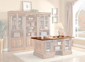 Huntington Executive Desk Top (Part of Table Only) by Parker House Furniture