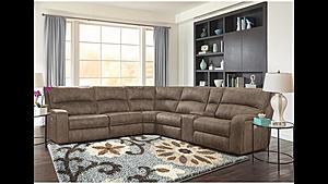Polaris Kahlua Power Reclining Sectional w/Power Headrests & Usb Charging Ports by Parker House Furniture
