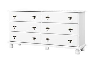 Kyle 6-Drawer Dresser by Palace Imports