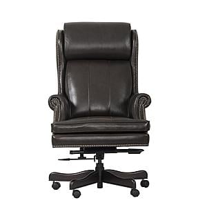 DC#105-PBR - Leather Desk Chair - Pacific Brown by Parker House Furniture
