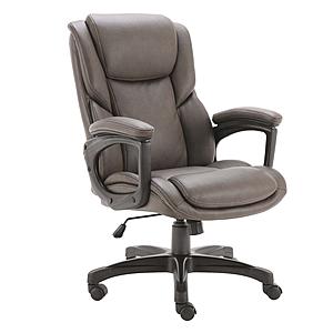 DC#316-GSM - Fabric Desk Chair - Grand Slam Mocha by Parker House Furniture