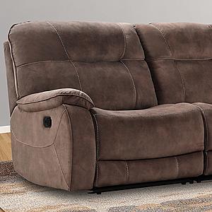 Cooper - Shadow Brown Manual Left Arm Facing Recliner by Parker House Furniture