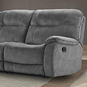 Cooper - Shadow Grey Manual Right Arm Facing Recliner by Parker House Furniture