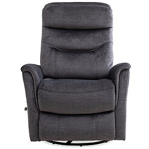 Gemini - Capri Charcoal Manual Swivel Recliner by Parker House Furniture
