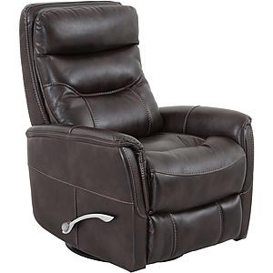 Gemini - Truffle Manual Swivel Glider Recliner by Parker House Furniture