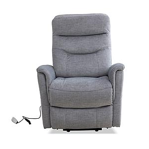 Gemini - Capri Silver Power Lift Recliner w/Articulating Headrest by Parker House Furniture