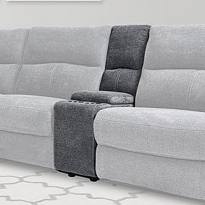 Polaris - Bizmark Grey Entertainment Console by Parker House Furniture