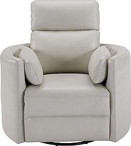 Radius - Florence Ivory - Powered by Freemotion Power Cordless Swivel Glider Recliner by Parker House Furniture