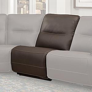 Spartacus - Chocolate Manual Armless Recliner by Parker House Furniture