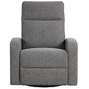 Thriller - Natural Beauty Grey Power Swivel Glider Recliner by Parker House Furniture