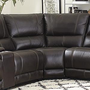 Whitman - Verona Coffee Cordless Corner Wedge by Parker House Furniture