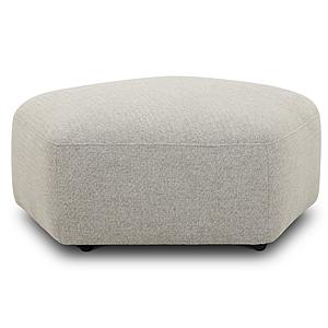 Playful - Canes Cobblestone Ottoman by Parker House Furniture