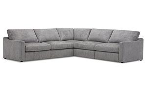 Surrender- Burmese Natural 5 Pc Package Sectional (911(2),910(2),950) by Parker House Furniture