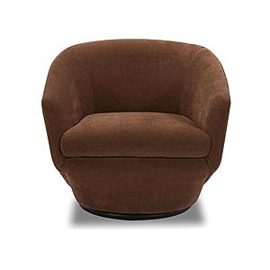 The Twist - Elise Rust Accent Swivel Chair by Parker House Furniture