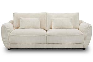 Utopia - Mega Ivory Sofa - 2 Cushion Seat w/Lumbar Pillow by Parker House Furniture