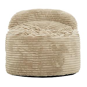 Sealy Teddy 2-in-1 Memory Foam Bean Bag Chair / Pillow by Primo