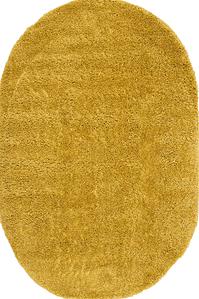 Pascal Yellow Comfort Shag Rug by Kalora