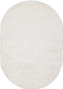 Pascal Cream White Comfort Shag Rug by Kalora