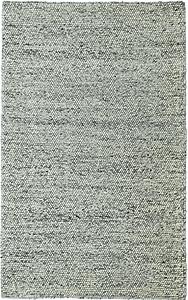 Pave Ivory Grey Cornerstone Area Rug by KAS Rugs