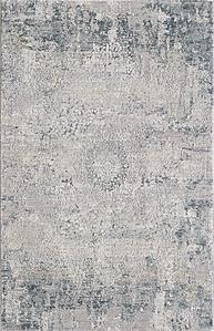 Peyton Grey Blue Medallion Area Rug by KAS Rugs