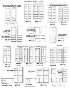 Pier Cabinets (Portola Series) by Wallbeds