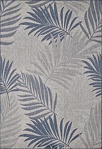 Provo Blue Palms Area Rug by KAS Rugs