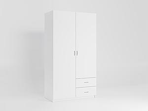 Enzo 36" Wardrobe White by Skyler Designs