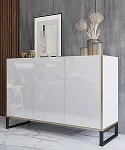 Gloss 2 Sideboard White by Skyler Designs