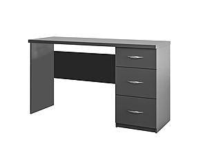 Gucio Gray Desk w/3 Drawers by Skyler Designs