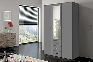Orlando 59" Gray Wardrobe by Skyler Designs