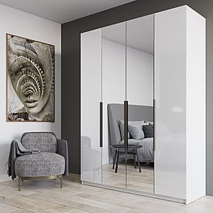 Paris 63 Mirror White Gloss by Skyler Designs