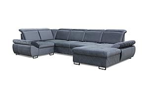 Selly Gray Sectional Sofa by Skyler Designs