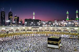 SF1506 Tempered Glass w/Foil - Kaaba (40x60) by Classy Art