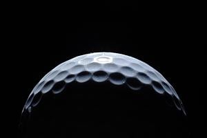 SF1678 Temp Glass w/Foil - Golf Eclipse (60x40) by Classy Art