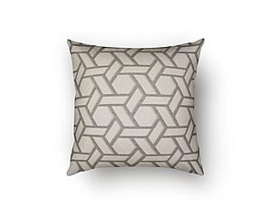 Anna Gray Decorative Throw Pillow by SIS Covers