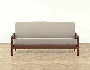 Atlantic Silver Futon Cover by SIS Covers